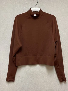 Lululemon Women Engineered Warmth Pullover Brown Sz 8 - Picture 1 of 6