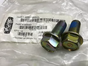 QTY 2 NEW OEM POLARIS SCRAMBLER PREDATOR SPORTSMAN REAR BRAKE BOLT 0450451 - Foto 1 di 1