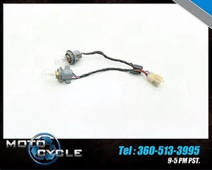 1989 KAWASAKI EX 500 NINJA EX500R 500R TAILLIGHT BULB WIRING HARNESS 89 KP - Picture 1 of 4