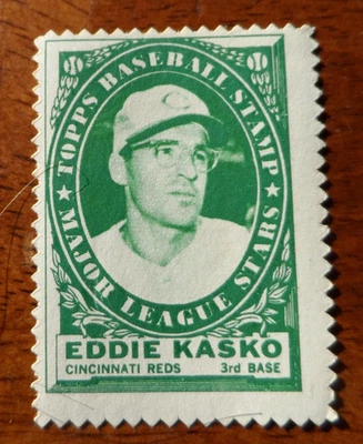 1961 TOPPS БЕЙСБОЛ EDDIE KASKO CINCINNATI КРАСНЫЕ S-1454 - Изображение 1 из 2