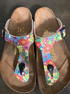 BIRKENSTOCK PAPILLIO GIZEH ZEHENSANDALE Floral BIRKO FLOR GR. 37 - Bild 1 von 5