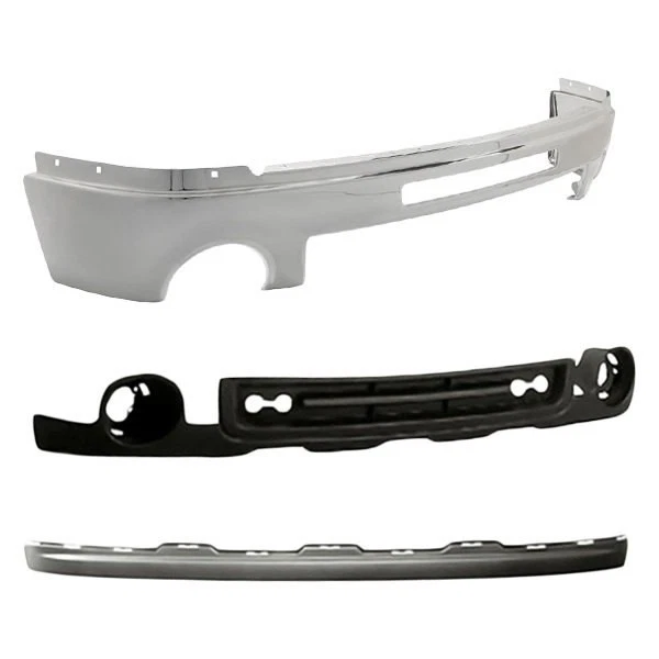 For GMC Sierra 1500 07-13 3-Piece (Front Bumper Face Bar, Front Lower Bumper Foto 1 de 1
