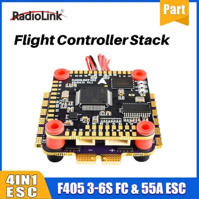 Radiolink F405 Flight Stack Flight Contorler FC 55A ESC Gyro For FPV Drone - Image 1 of 4