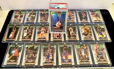 1992 TOPPS STADIUM CLUB BEAM TEAM COMPLETE NM/MT SET-JORDAN PSA 7/SHAQ RC-LOOK! - Image 1 of 4