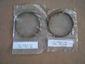 2 OIL CONTROL RINGS Classic Car Part - Picture 1 of 1