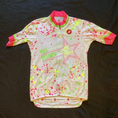 Kiel Reijnen All-Stars Castelli Men's Cycling Jersey Size Small White - Full Zip - Image 1 of 4