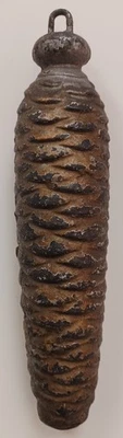 Original Vintage Pine Cone Cuckoo Clock 8-Day 7" 1153 Gram Weight - Image 1 of 4