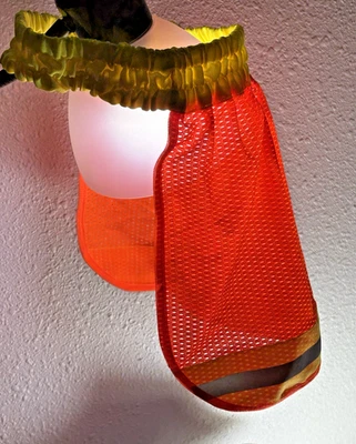 Sombrero duro de seguridad industrial Radians sombra de cuello #NSO talla única Foto 1 de 4