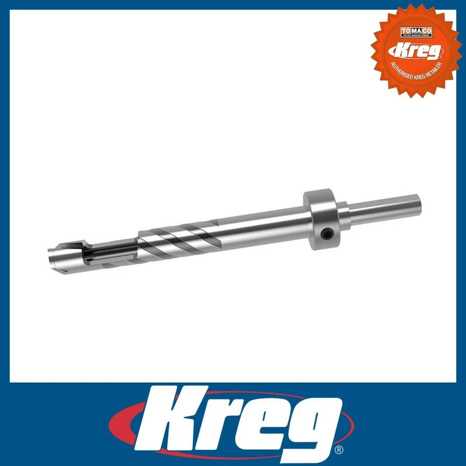 Kreg Jig KPC1020 428141 Custom Pocket Hole Plug Cutting Cutter Bit for Kreg Jigs - Imagem 1 de 1