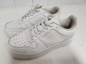 Nautica Stafford Sneakers White Lace Up Men's Size 8.5 - Picture 1 of 5