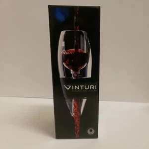 Vinturi Wine Aerator With No-Drip Stand & Filter Screen #K11641 - In Box - Picture 1 of 12