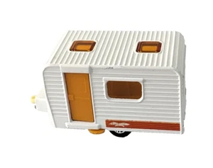 "MINT" Matchbox Superfast MB31 White CARAVAN Amber Windows Orange door NO PLAY! - Picture 1 of 6