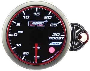 Halo Boost Gauge Amber/White/Blue 52mm (2 1/16") With Peak/Warn dimmable - Picture 1 of 3