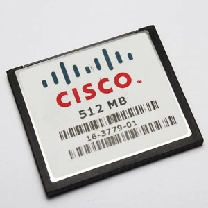 CISCO 512MB CompactFlash CF Memory Card SLC Industrial Grade 100% GENUINE - Picture 1 of 5