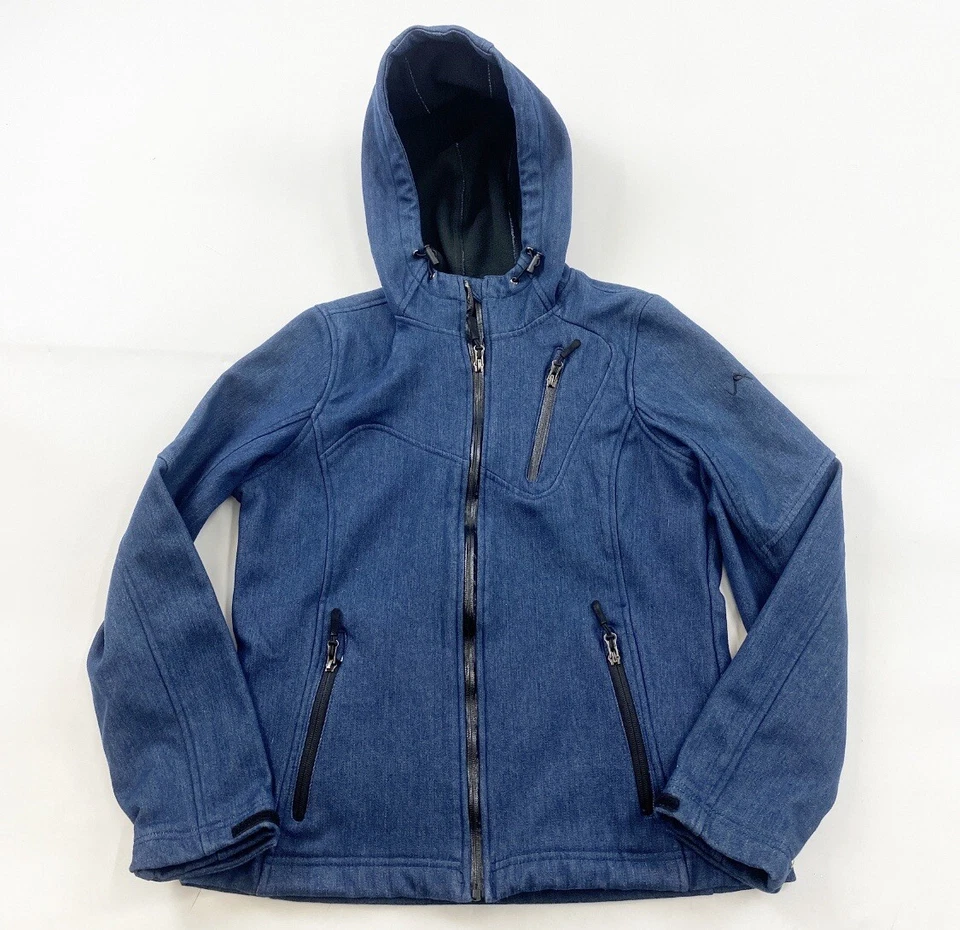 Vertical '9 Winter Jacket Womens Medium Blue Hooded Ski Snowboarding - Image 1 of 4