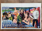 Poster Belgian The Nights Rasputin Edmond Purdom Gianna Maria Canale