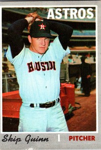 1970 Topps Skip Guinn #316 Houston Astros Baseball Card