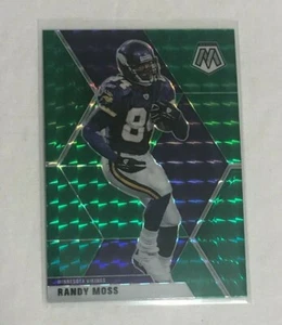 2020 Panini Mosaic #133 Randy Moss, Green Mosaic Prizm, MINNESOTA VIKINGS SKOL! - Picture 1 of 2