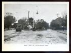 St. Catharines Ontario 1910S East End Tram. Court Real Photo Postcard By Leslie
