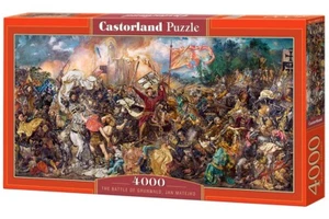 NEW Castorland Jigsaw Puzzle 4000 Pieces C- 400331-2 The Battle of Grunwald - Imagen 1 de 2