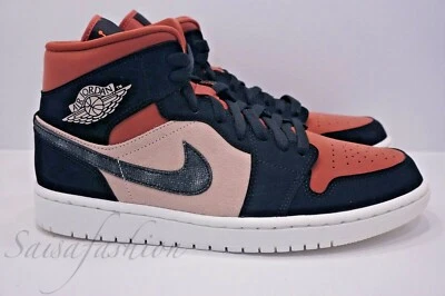 Nike Air Jordan 1 Mid Canyon Rust Particle Beige BQ6472-202 Women’s Size 12 - Image 1 of 4