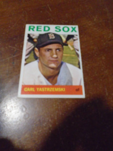 Carl Yastrzemski 1964 Topps # 210. EX. Free shipping.