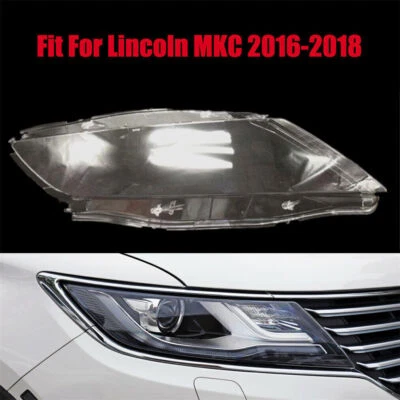 1Pcs Headlight Headlamp Clear Lens Right Cover Fit For Lincoln MKC 2016-2018 Foto 1 de 4