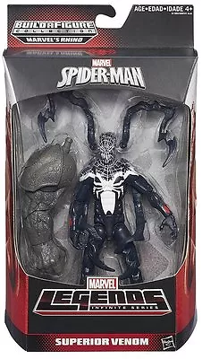Marvel Legends SUPERIOR VENOM Figure OTTO OCTAVIUS PETER SPIDERMAN BAF RHINO - Image 1 of 3