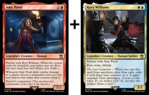 1x - Amy Pond + Rory Williams - Universe Beyond: Doctor Who - NM MTG - Picture 1 of 1