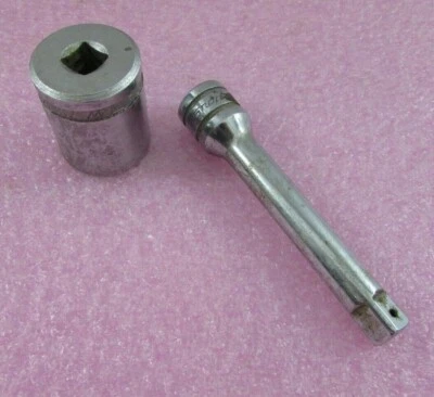 Snap-On Tools 1/2" Drive 5" Ratchet Socket Extension Bar With 1 1/4" TRW Socket - Image 1 of 4