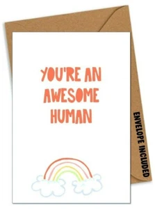 POSITIVE PICK ME UP CARD - Well Done Thank you Keep Going Friend Lockdown / UW - Picture 1 of 1