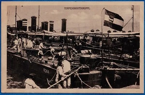 AK Feldpost. TORPEDOBOOTSGRUPPE. Pola 1916 - Bild 1 von 2