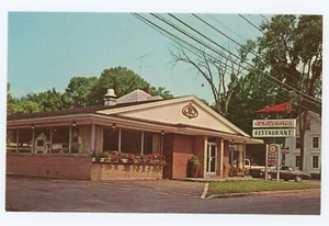 Whittemore's Restaurant, SKOWHEGAN, MAINE ~ Postal de colección 1971 Dexter Press - Imagen 1 de 2