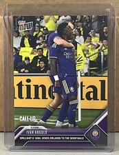 2023 TOPPS NOW MLS #231 IVAN ANGULO ORLANDO CITY Call-Up Purple Parallel 16/25