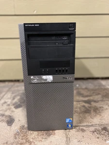 Dell Optiplex 960 Desktop Tower Intel Core 2 Duo E8400 3.00Ghz 8GB No HDD - Picture 1 of 8