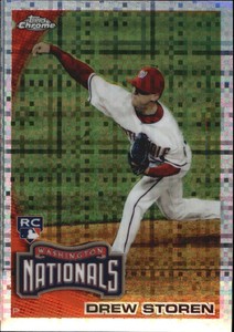 2010 (NATIONALS) Topps Chrome X-Fractors #216 Drew Storen