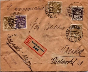 GOLDPATH: CZECHOSLOVAKIA COVER 1921, CV738_P20 - Picture 1 of 2
