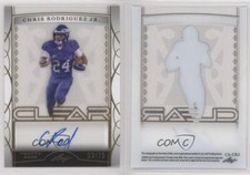 2022 Leaf Trinity Clear Auto Gold /75 Chris Rodriguez Jr #CA-CRJ Auto