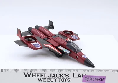 Figura de acción de combate Thrust 1985 vintage G1 Transformers F-15 Hasbro Foto 1 de 4