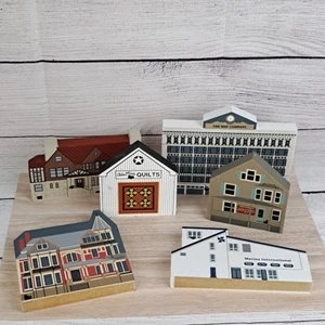 Lot Of 6 Ohio The Cat's Meow Shelf Sitters Marina International Johnson House - Picture 1 of 20