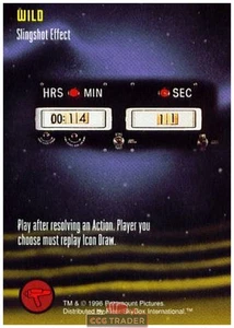 Star Trek The Card Game Slingshot Effect Near-Mint/NM Very Rare - Picture 1 of 1