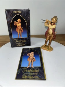 Fontanini Michael 5" Heirloom Nativity Village Figurine Story Card 52565 Box - Picture 1 of 6