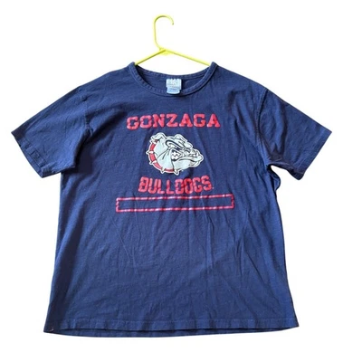 Gonzaga Bulldogs T Shirt Women's Size XL Blue Basketball Graphic College NCAA - Image 1 of 4