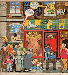 SAVOY BROWN on LP " STREET CORNER TALKING " rock blues rock - Picture 1 of 1