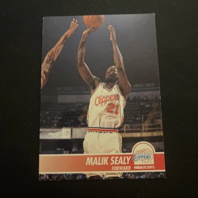 1994-95 NBA Hoops - Malik Sealy #337 - Image 1 of 2