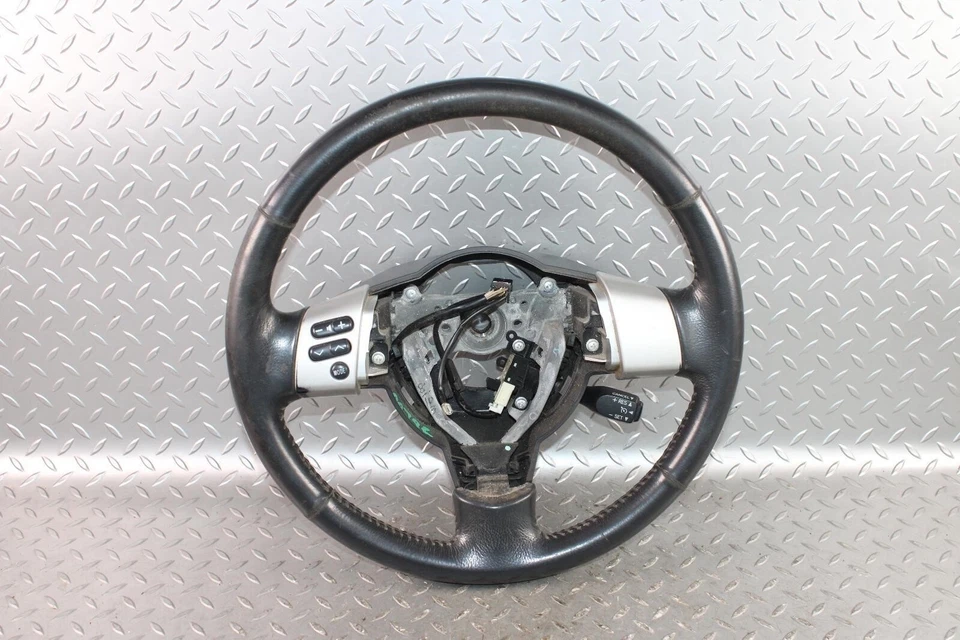 07-14 FJ Cruiser Dark Charcoal Leather Steering Wheel Radio Cruise Control OEM Foto 1 de 4