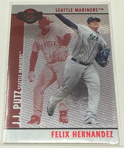 2008 Topps Co-Signers Silver Red /400 Felix Hernandez JJ Putz #065 - Picture 1 of 2