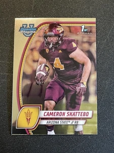 2024 Bowman University Chrome #37 Cameron Skattebo - Picture 1 of 2