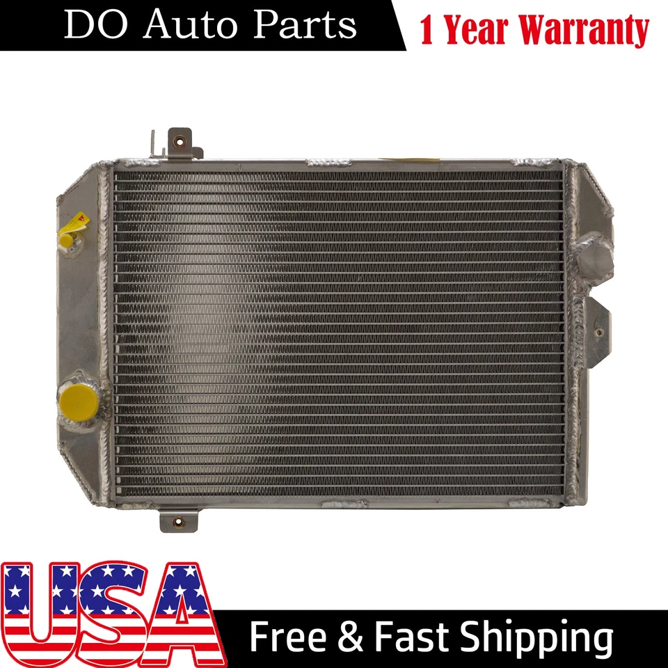 CU256 Aluminium Radiator for Volkswagen Fox 1987 1988 1989 1990 1991 1992 1993 Foto 1 de 4
