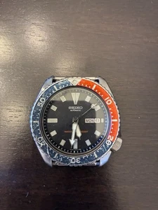 Vintage 1987 Seiko Slim-Turtle Dive Watch 6309-729A 150m Pepsi - Picture 1 of 2